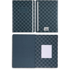 Matt Notebook 17X24 cm Lastikli Sert Kapak Not Defteri Çizgili