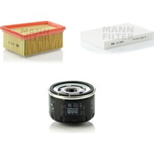 Mann Renault Symbol 1.4 16V 98 Hp 08 > Mann Filtre Bakım Seti