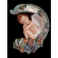 Veranın Fırçası Elbiseli Eteği Delikli Cici Kız Biblo