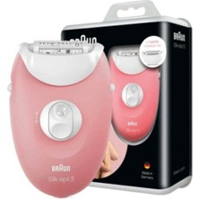 Braun Silk-épil 3 3430 Smartlight, 2 Hız Ayarı, Kablolu Epilatör