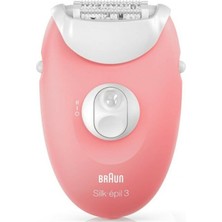 Braun Silk-épil 3 3430 Smartlight, 2 Hız Ayarı, Kablolu Epilatör