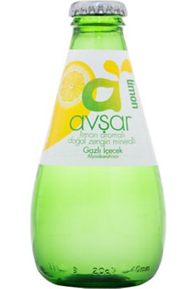 Avşar C+ Limon Aromalı Soda 200 ml 24 Adet