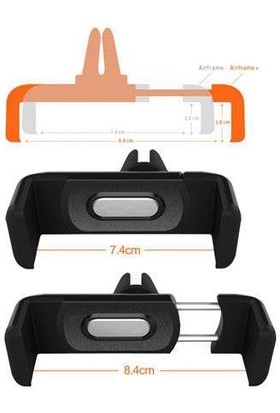 Arabulalaca Araç Içi Mini Telefon Tutucu Kalorifer Havalandırma