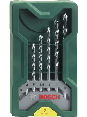 Bosch X-Line 7 Parça Taş/duvar Matkap Ucu Seti