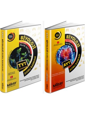 Miray Yayınları TYT -AYT Biyoloji Soru Bankası