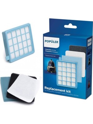 Philips Powerpro Compact FC9323/07 Hepa Filitre Seti