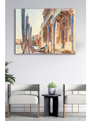 Blok Design Kanvas Tablo Resim Ünlü Ressamlar Serisi Yağlıboya Dekoratif Duvar Tablosu