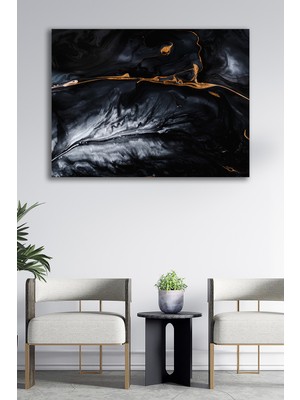 Blok Design Kanvas Tablo Resim Soyut Modern Dekoratif Duvar Tablosu