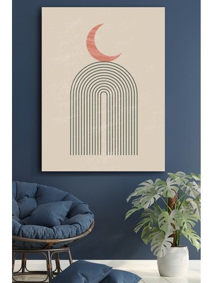 Blok Design Kanvas Tablo Resim Soyut Modern Dekoratif Duvar Tablosu