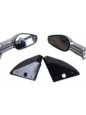 Space M3 Ön/Arka Sinyalli Ayna Siyah-Karbon tk.