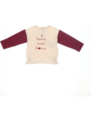 Panço Kız Bebek Uzun Kollu T-Shirt 2121GB05003