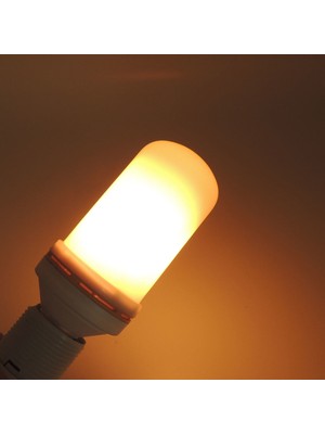 Sunlight Alev Ampul 5 W Amber 3 Animasyonlu E27 220 V