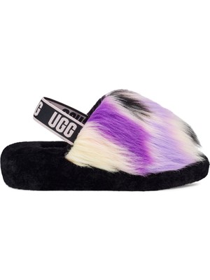 Ugg W Fluff Yeah Slide Tie Dye Tüylü Sandalet