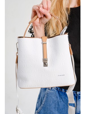 Just Polo Kadın Kilit Detaylı El ve Omuz Çantası PBU4002