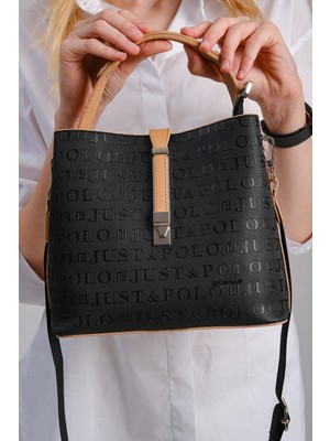 Just Polo Kadın Kilit Detaylı El ve Omuz Çantası PBU4002