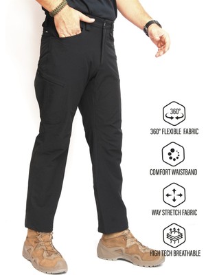 Yds Tactıcal Flex Pant -Siyah