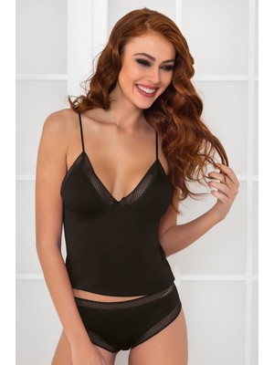 Pierre Cardin  Dantelli Penye Atlet Külot / Kaşkorse Set  - 305