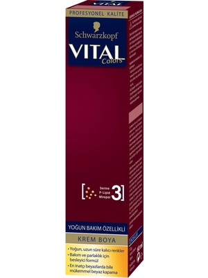 Vital Colors Saç Boyası Koyu Bronz Kahve 5-68