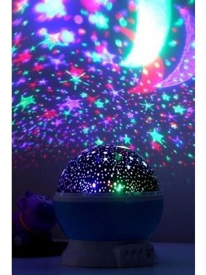 Mağazanyanında Starmaster Yıldız Yansıtmalı Küre Tip Gece Lambası