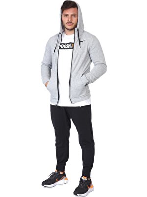 Nike Dry Erkek Gri Antrenman Sweatshirt CJ4317-063