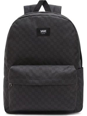 VANS OLD SKOOL CHECK BACKPACK BLACK/CHARCOAL