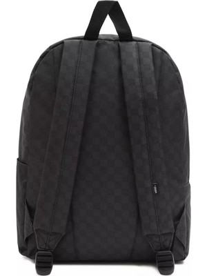 VANS OLD SKOOL CHECK BACKPACK BLACK/CHARCOAL