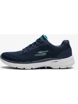Skechers GO WALK 6 - İCONİC VİSİON Kadın Lacivert Yürüyüş Ayakkabısı - 124514 NVTQ