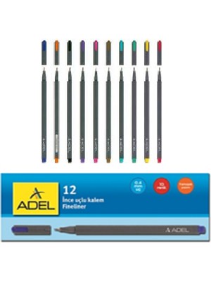 Adel Fineliner 0.4 mm Açık Yeşil 220 1000 007