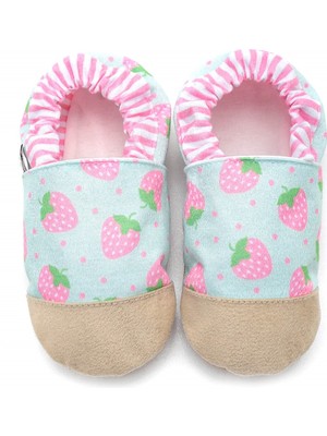First Step Pamuk Astarlı Kaydırmaz Taban PATIK-ÇİLEK-F-830
