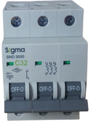 Sigma 3X32A C/3ka W Otomatik Sigorta Sigma