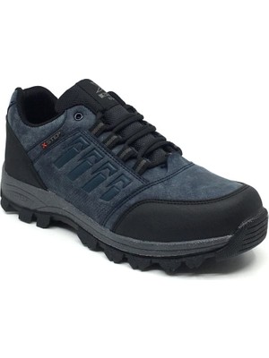 X-Step Erkek Günlük Outdoor Kışlık Bağcıklı Spor Ayakkabı Bot 36-47 45 Lacivert