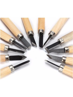 Neler Geldi Neler 10 Parça Ahşap Oyma Hobi Heykel Set Ağaç Oyma Set Kalem Set Hobi Oyma Bıçakları