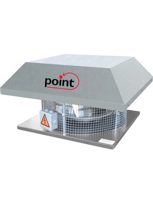 Point P-Cf 500 Yatay Atışlı Radyal Çatı Tipi Fan 7650 m3