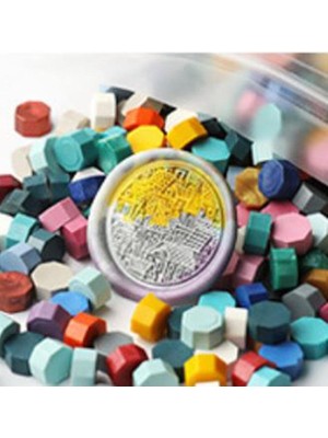 Profisher Mühür Mumu 100 Davetiye Için 300 Boncuk Model: 01 Tüm Renkler