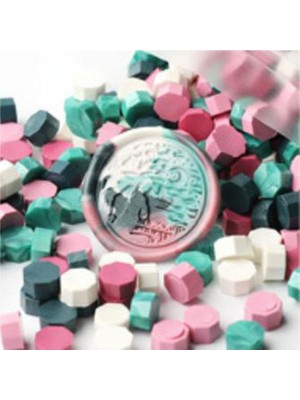 Profisher Mühür Mumu 50 Davetiye Için 150 Boncuk Model: 15 Lotus Bahçesi