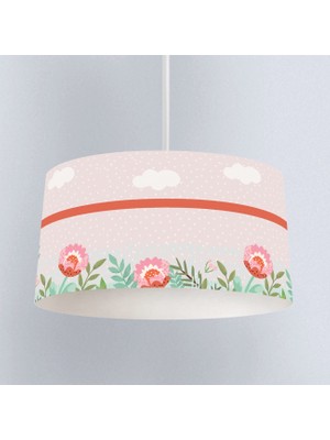 instababyrooms Çocuk Odası Dijital Baskılı Dekoratif Sarkıt Avize Model 024