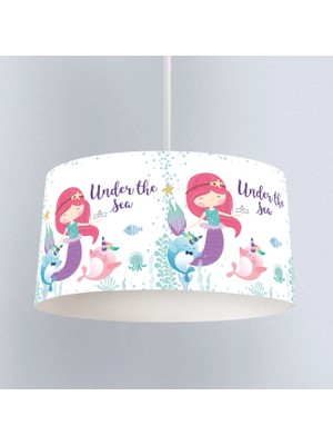 instababyrooms Çocuk Odası Dijital Baskılı Dekoratif Sarkıt Avize Model 035