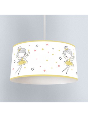 instababyrooms Çocuk Odası Dijital Baskılı Dekoratif Sarkıt Avize Model 076