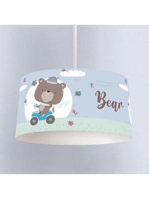 instababyrooms Çocuk Odası Dijital Baskılı Dekoratif Sarkıt Avize Model 251