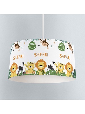 instababyrooms Çocuk Odası Dijital Baskılı Dekoratif Sarkıt Avize Model 258