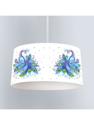 instababyrooms Çocuk Odası Dijital Baskılı Dekoratif Sarkıt Avize Model 308