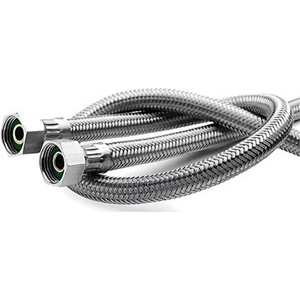 Klozet Çelik Flex Bağlantı 3/8-3/8 (50 Cm) 2 Adet