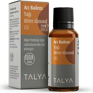 Acı Badem Yağı, Soğuk Sıkım, 20 ml