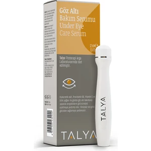 Göz Altı Bakım Serumu, C Vitamini + E Vitamini + Vitamin B5 + Hyaluronik Asit + 7 Özel Yağ, Roll-On, 12 ml