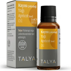 Kayısı Çekirdeği Yağı, Soğuk Sıkım, %100 Saf ve Doğal, 20 ml