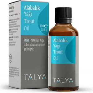 Alabalık Yağı, Soğuk Sıkım, %100 Saf ve Doğal, 50 ml