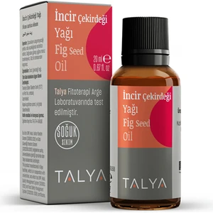 İncir Çekirdeği Yağı, Soğuk Sıkım, %100 Saf ve Doğal, 20 ml