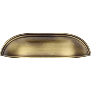 96 mm Çanak Kulp Antik Sarı