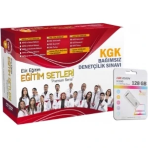 Elit Görüntülü Eğitim YMM'ler İçin KGK Bağımsız Denetçilik Eğitim Seti (64 GB USB Bellek İçerisinde)