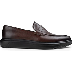 Hakiki Deri Kahverengi Loafer Erkek Ayakkabı